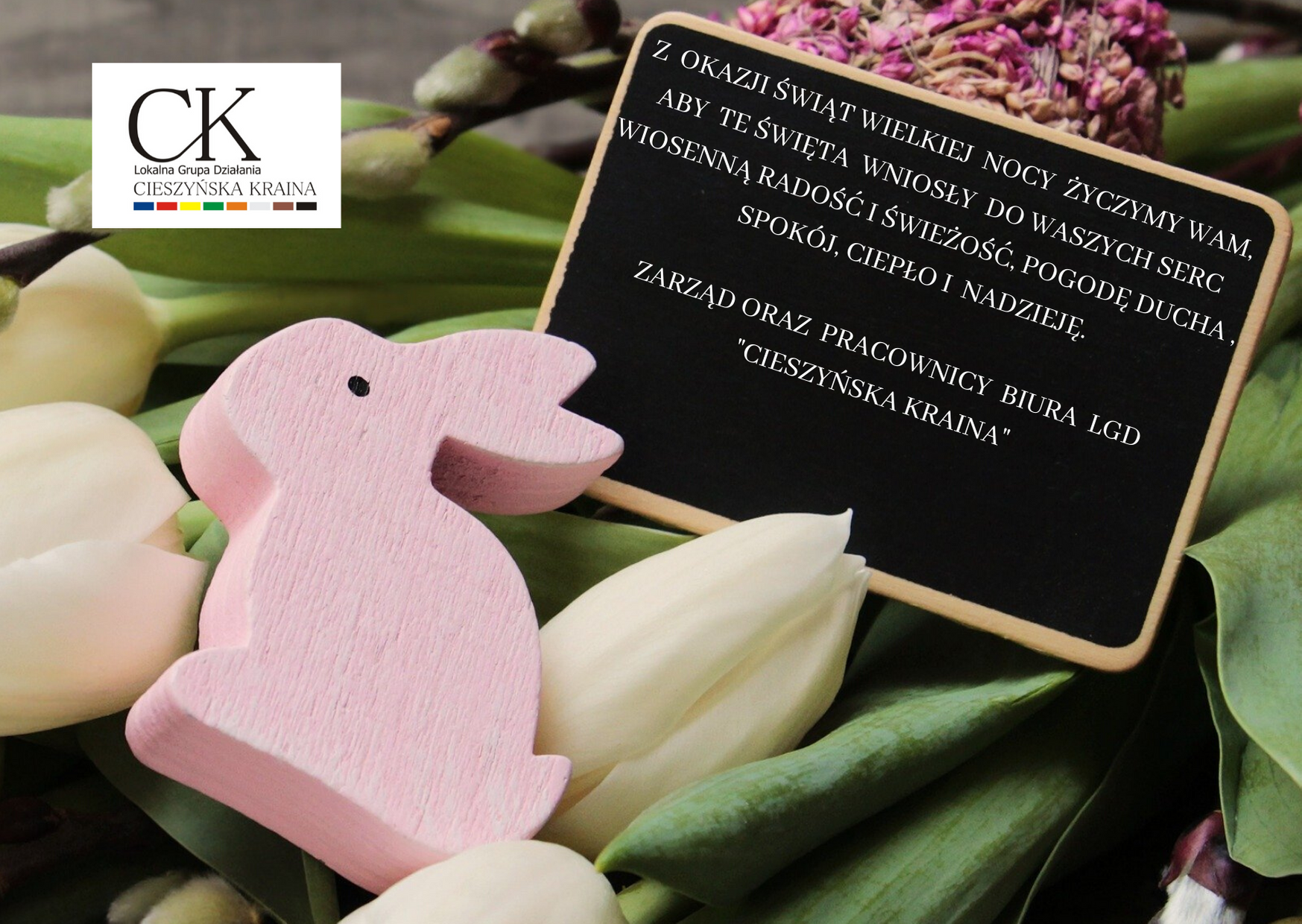 <ALT> KARTKA WIELKANOCNA, ŻYCZENIA WIELKANOCNE